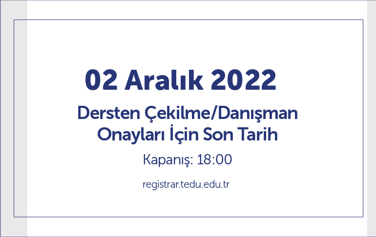 TEDÜ , üniversite , ders , onay