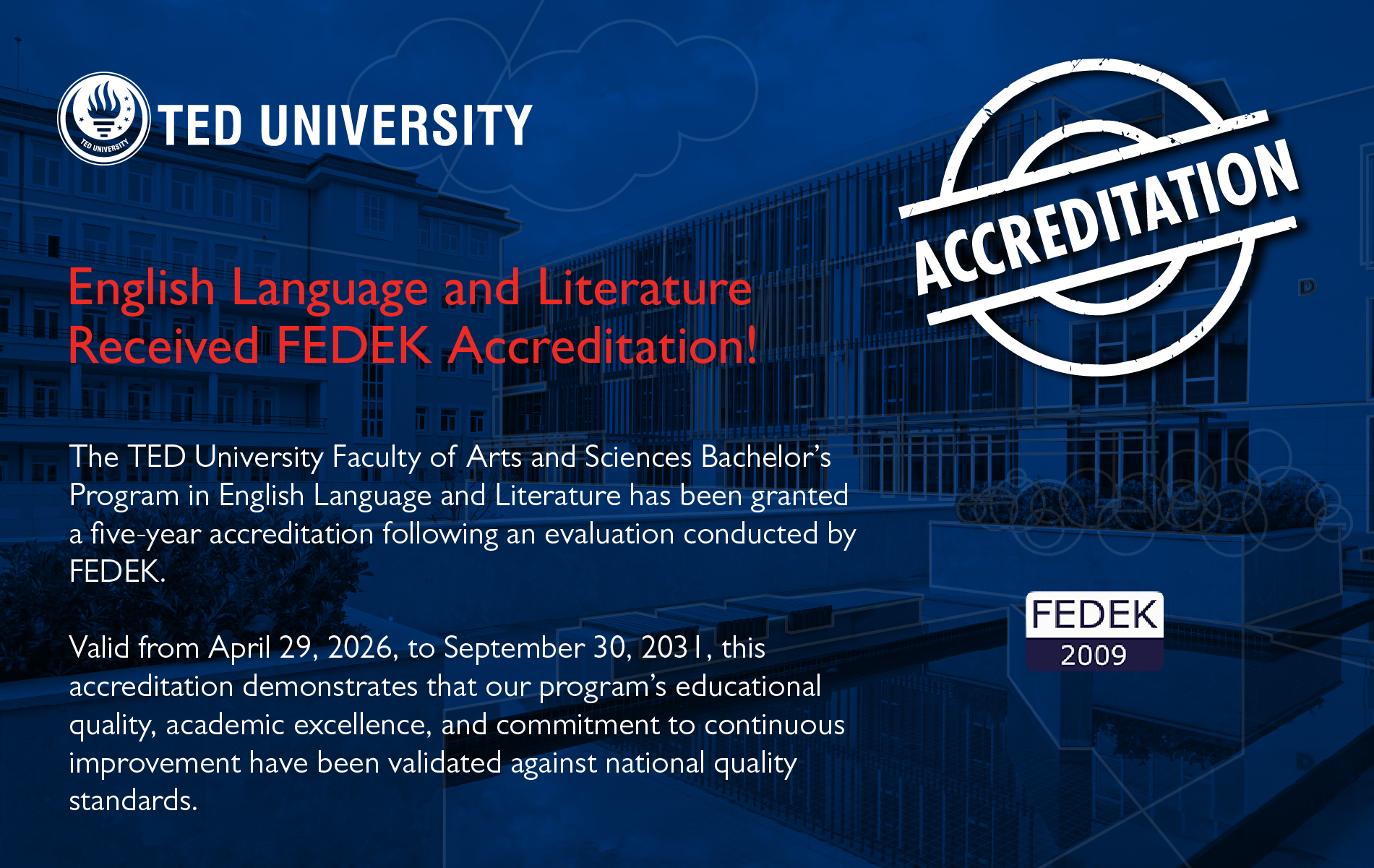 accreditation