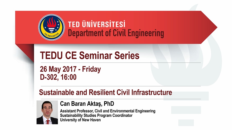 Tedu Ce 2017 Spring Seminar Dr. Can Baran Aktas