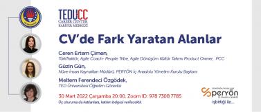 CV’de Fark Yaratan Alanlar