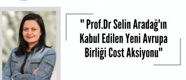 Prof Dr. Selin Aradağ’ın kabul edilen Avrupa Birliği Aksiyonu