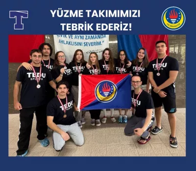 YÜZME TAKIMIMIZI TEBRİK EDERİZ